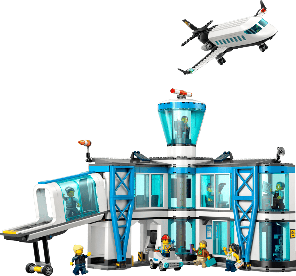 LEGO City Luchthaven met Vliegtuig - 60502