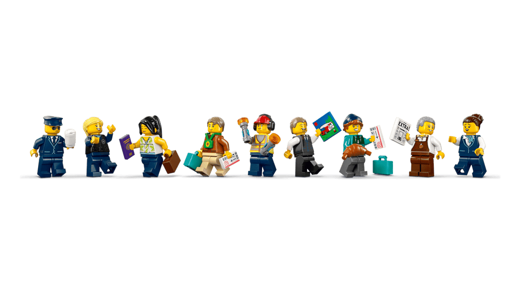 LEGO City Luchthaven met Vliegtuig - 60502