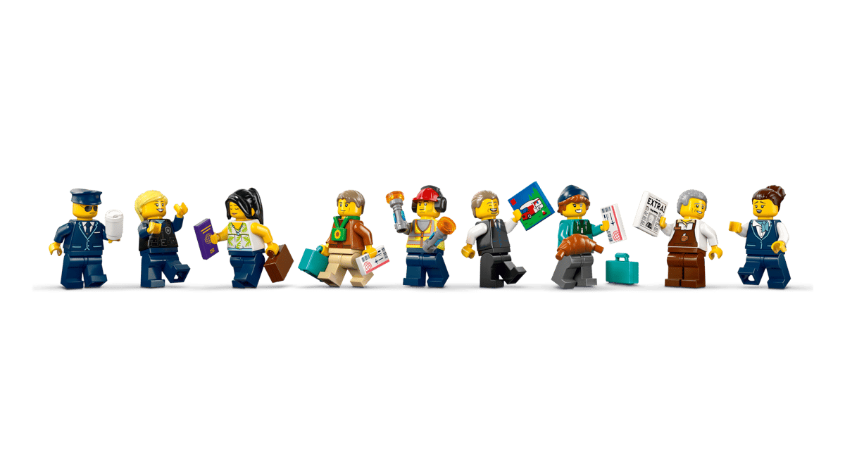 LEGO City Luchthaven met Vliegtuig - 60502