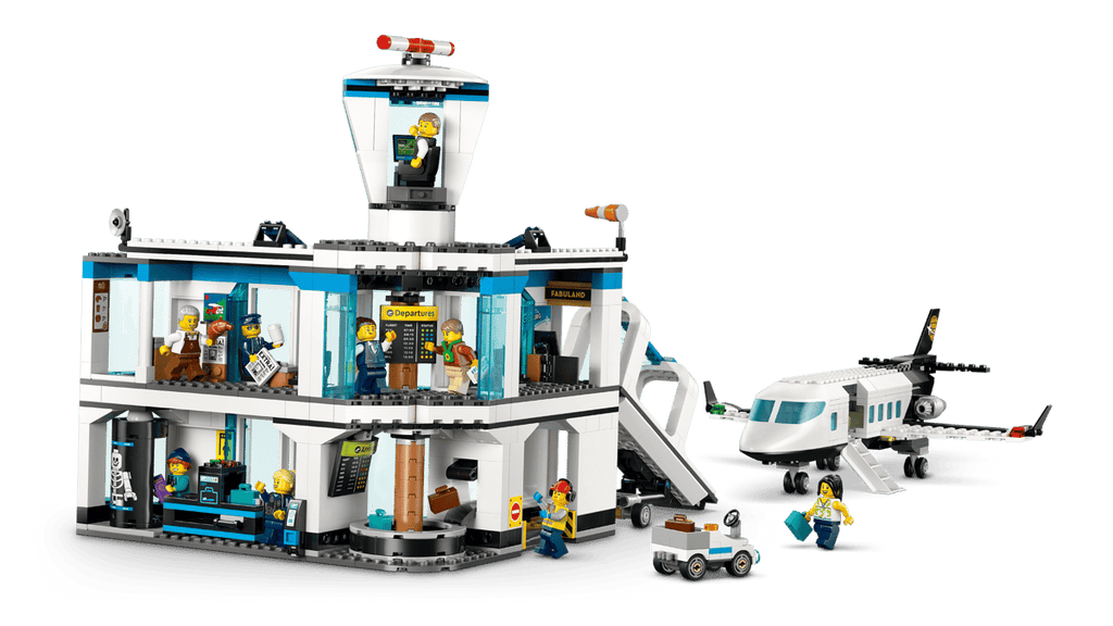 LEGO City Luchthaven met Vliegtuig - 60502