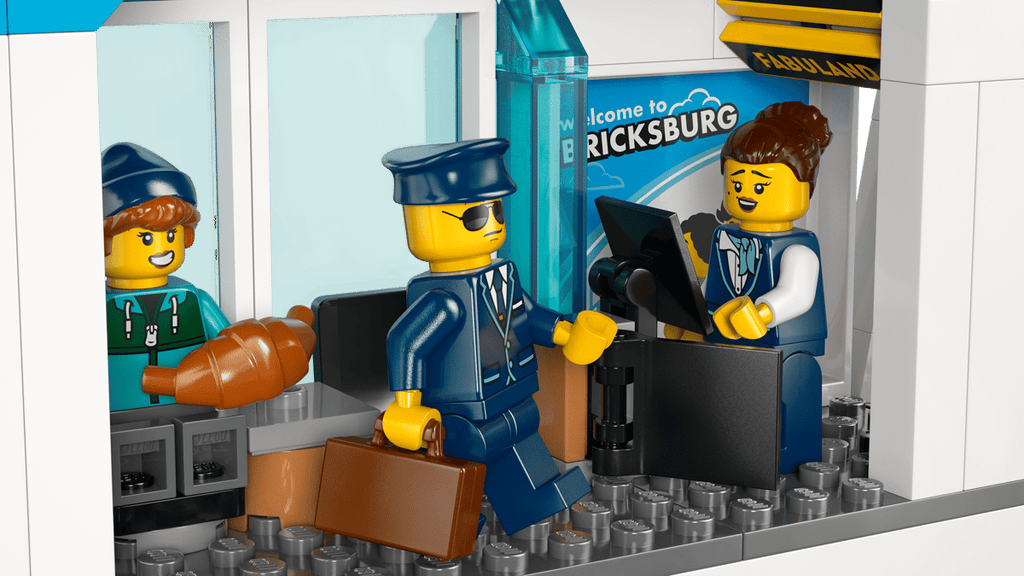 LEGO City Luchthaven met Vliegtuig - 60502