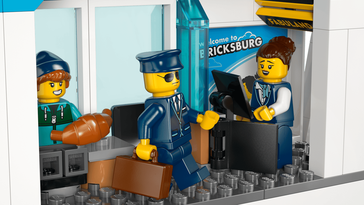 LEGO City Luchthaven met Vliegtuig - 60502