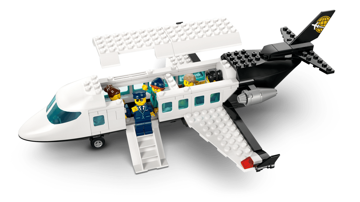 LEGO City Luchthaven met Vliegtuig - 60502