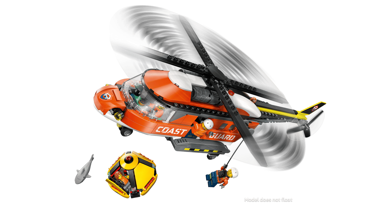 LEGO City Kustwacht helikopter - 60503