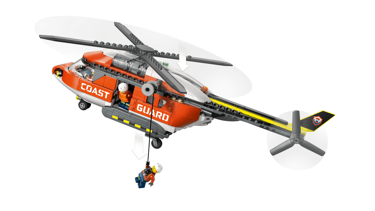 LEGO City Kustwacht helikopter - 60503