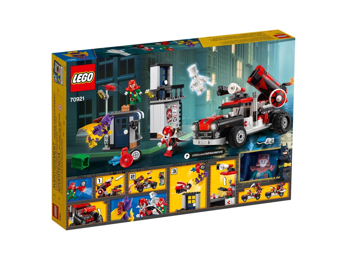 LEGO Batman Harley Quinn Kanonskogelaanval - 70921