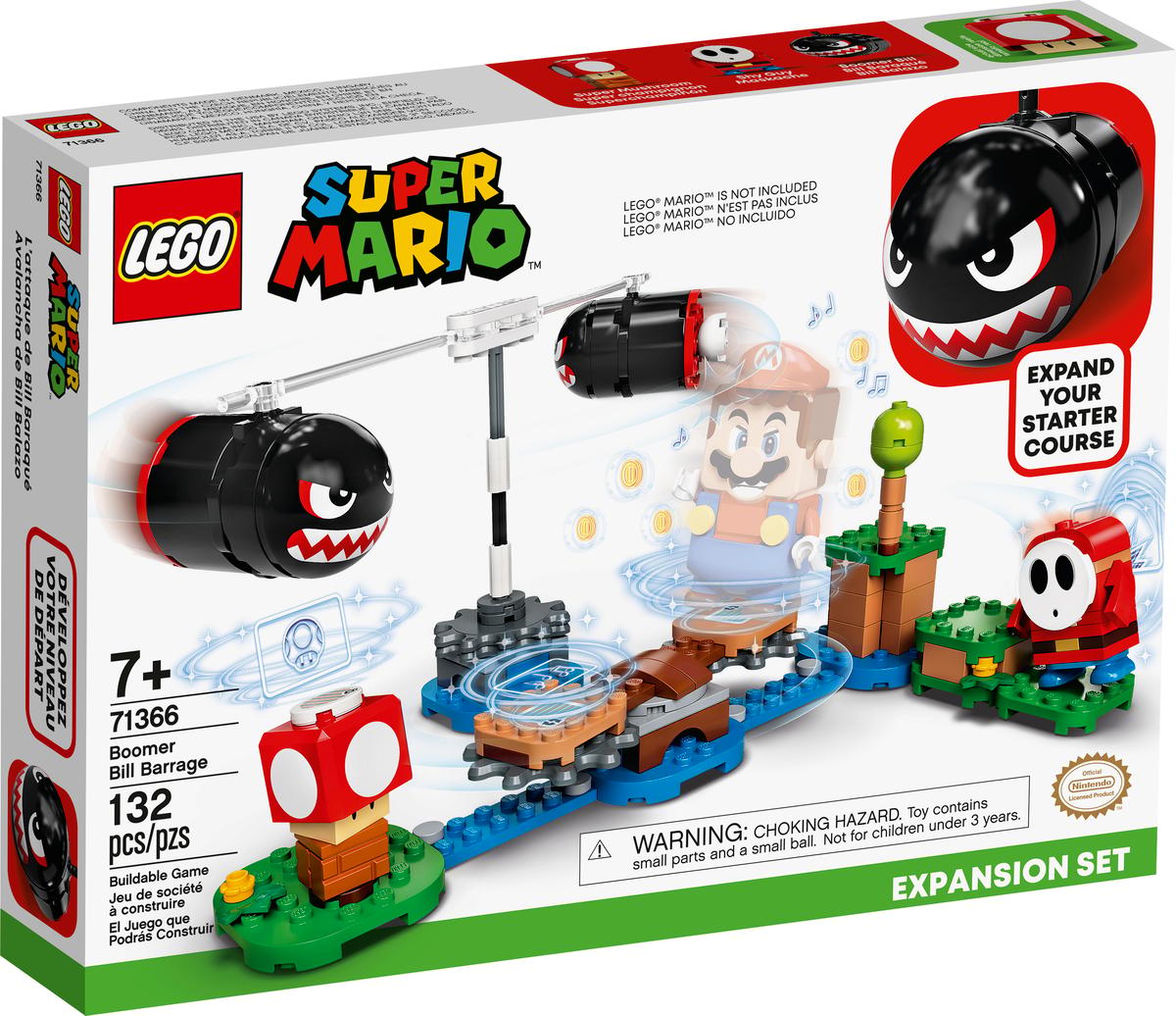 LEGO Super Mario Uitbreidingsset: Boomer Bill-spervuur - 71366
