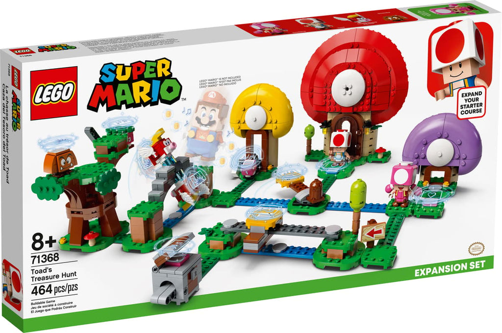 LEGO Super Mario Uitbreidingsset: Toads schattenjacht - 71368