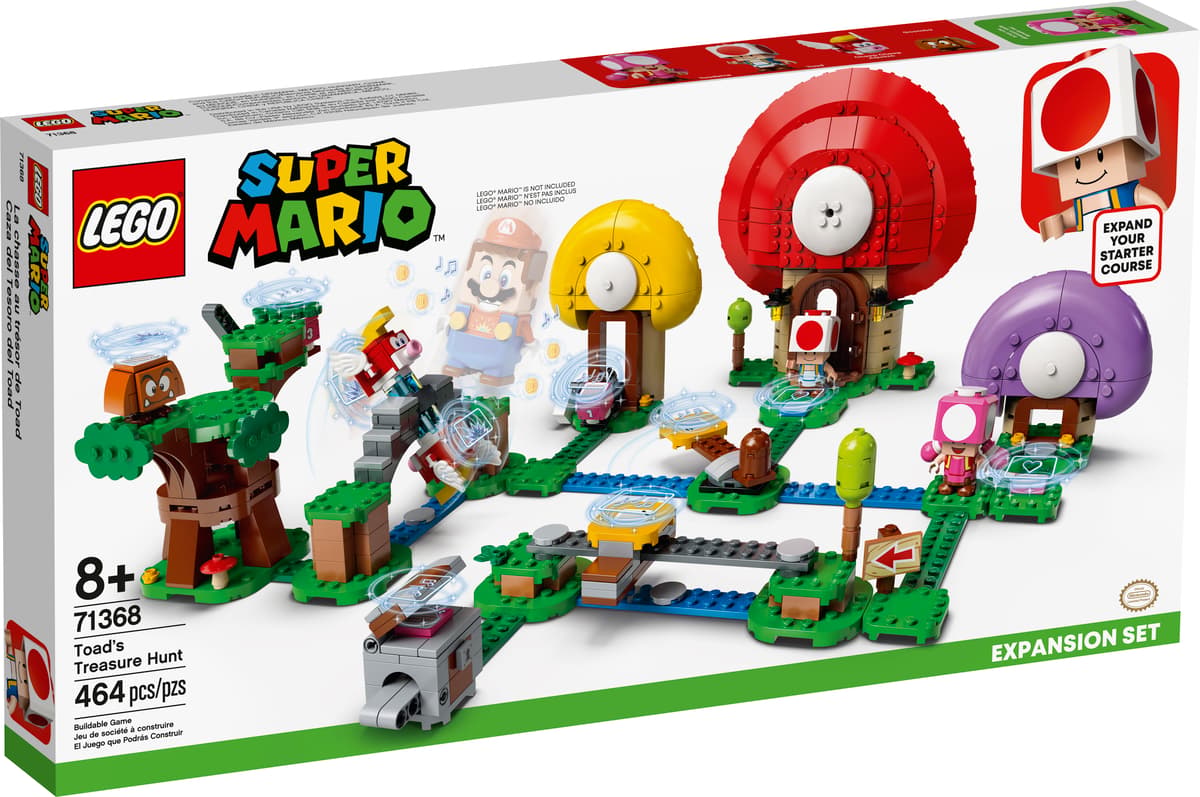LEGO Super Mario Uitbreidingsset: Toads schattenjacht - 71368