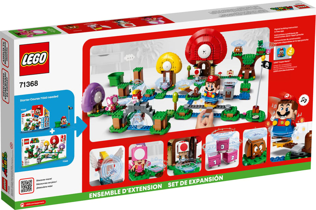 LEGO Super Mario Uitbreidingsset: Toads schattenjacht - 71368