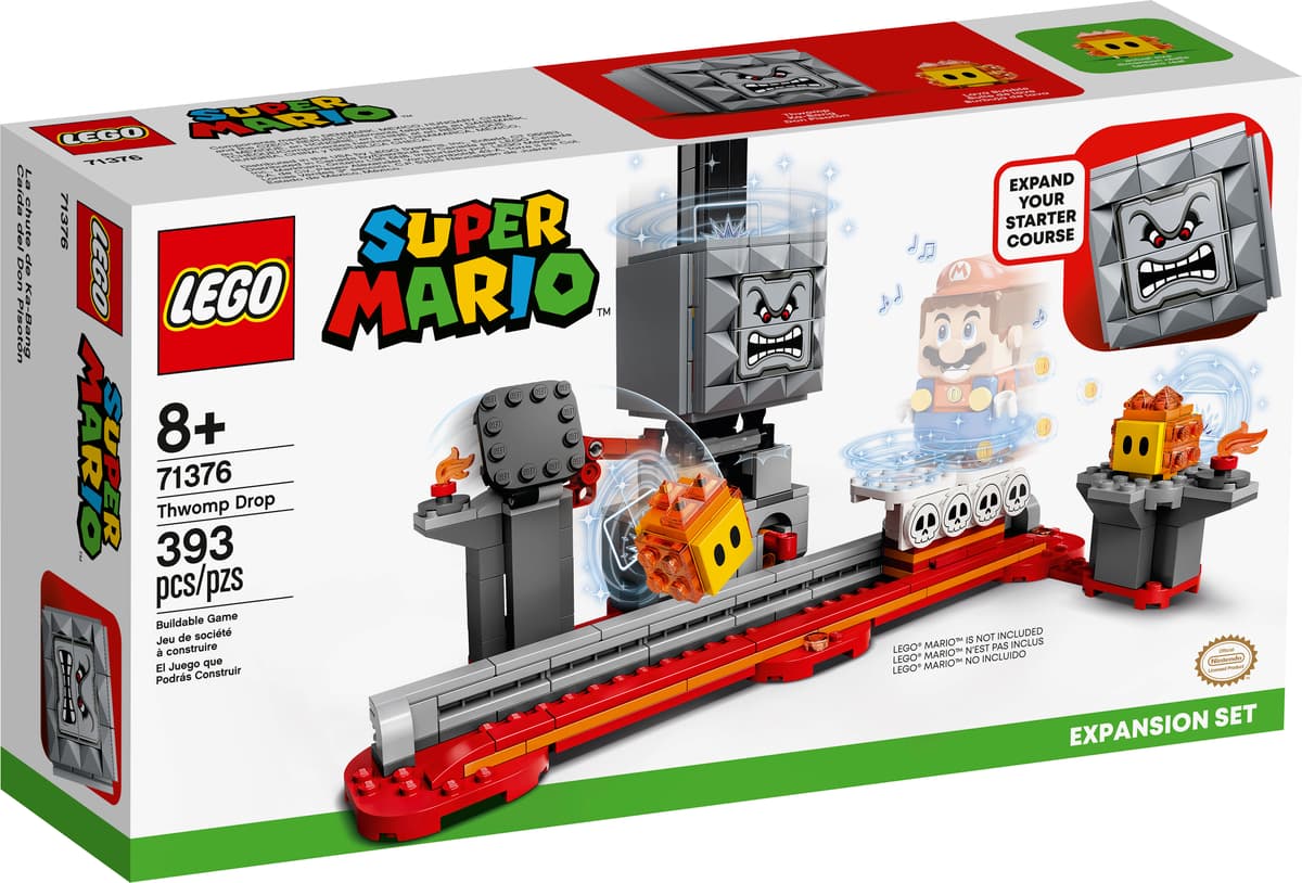 LEGO Super Mario Uitbreidingsset: De val van Thwomp - 71376