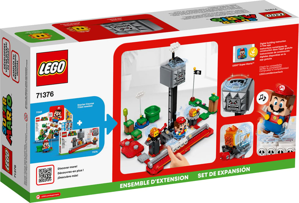 LEGO Super Mario Uitbreidingsset: De val van Thwomp - 71376