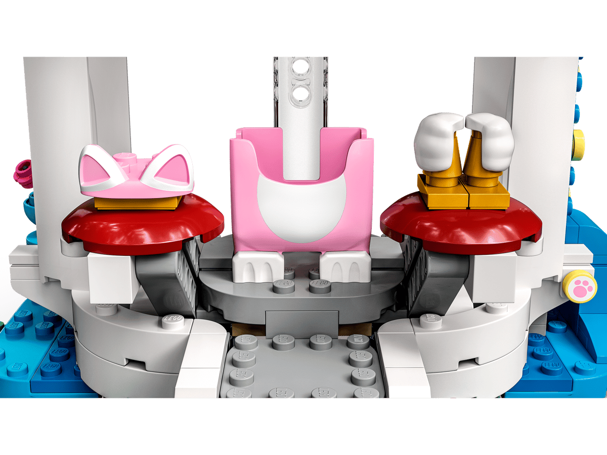 LEGO Super Mario Uitbreidingsset: Kat-Peach-uitrusting en IJstoren - 71407