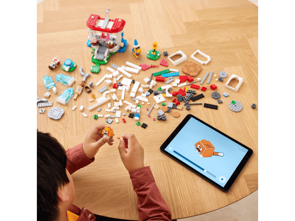 LEGO Super Mario Uitbreidingsset: Kat-Peach-uitrusting en IJstoren - 71407