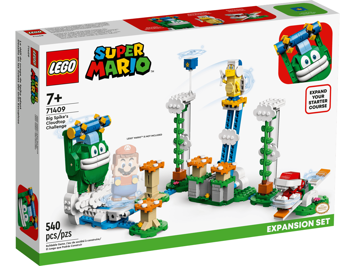 LEGO Super Mario Uitbreidingsset: Reuzen-Spikes wolkentop uitdaging - 71409