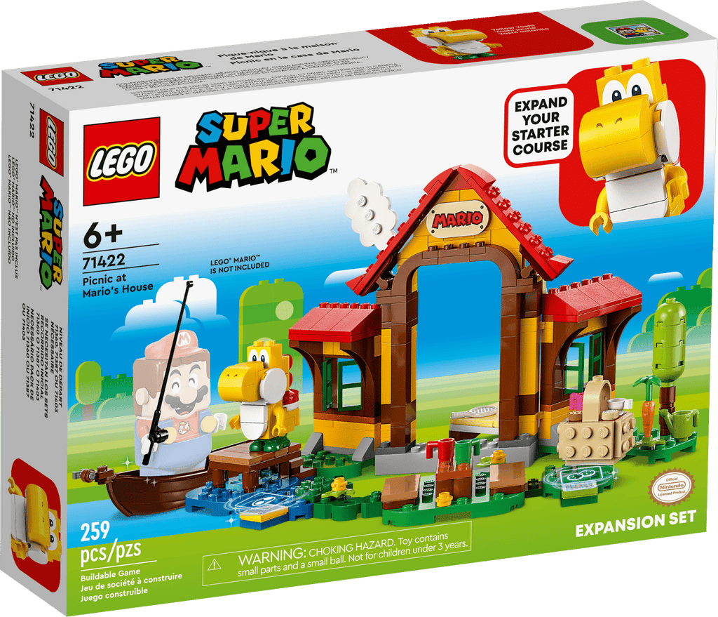 LEGO Super Mario Uitbreidingsset: Picknick bij Mario's huis - 71422