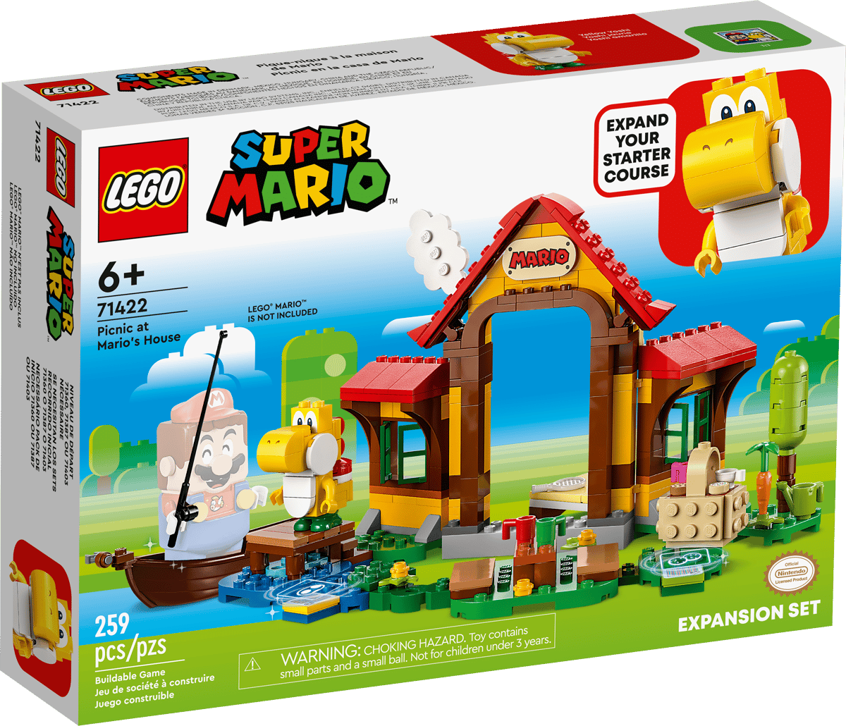 LEGO Super Mario Uitbreidingsset: Picknick bij Mario's huis - 71422