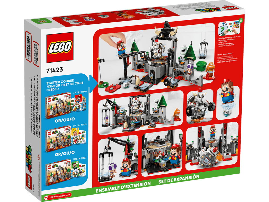 LEGO Super Mario Uitbreidingsset: Gevecht op Dry Bowsers kasteel - 71423