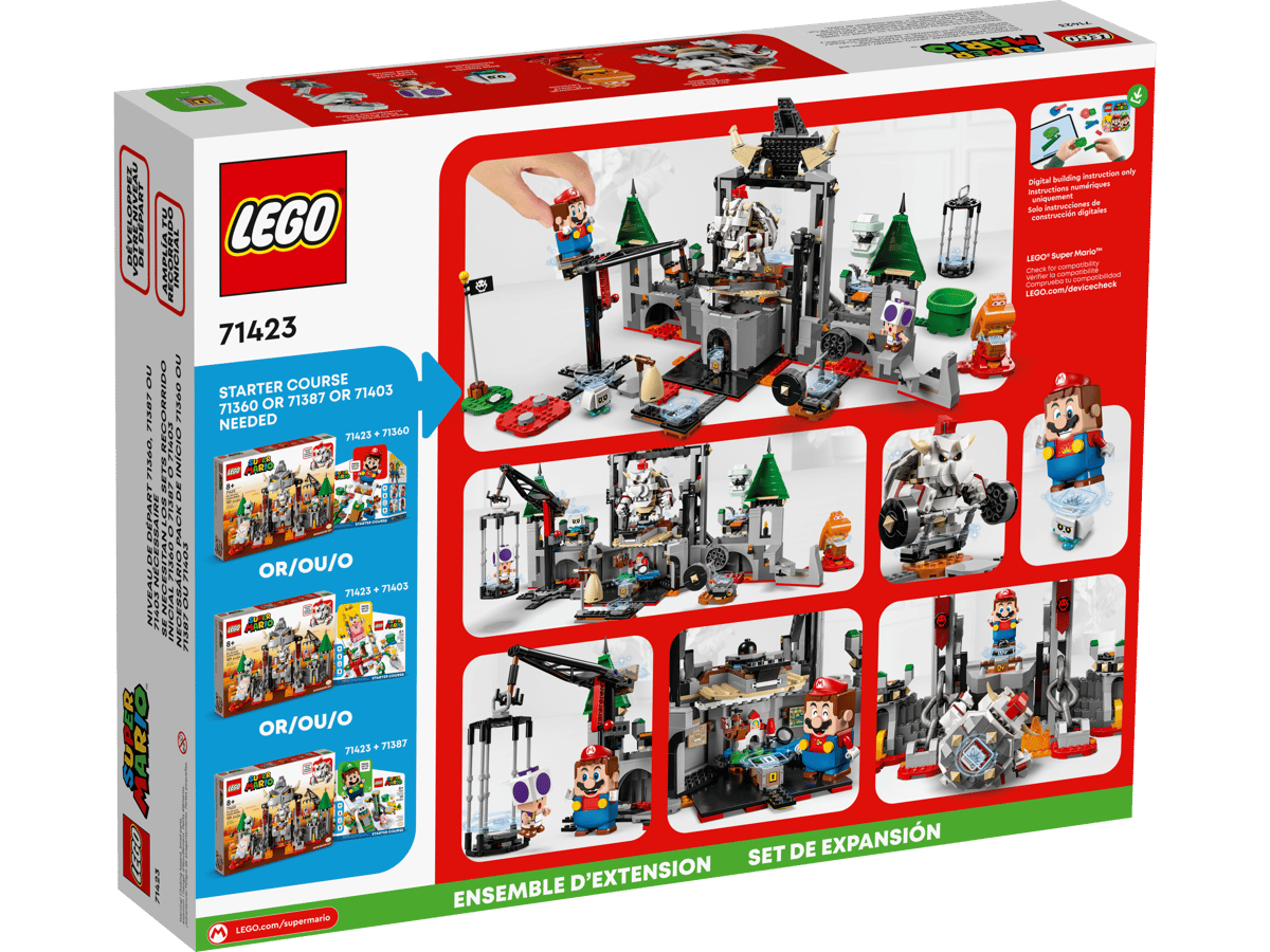 LEGO Super Mario Uitbreidingsset: Gevecht op Dry Bowsers kasteel - 71423