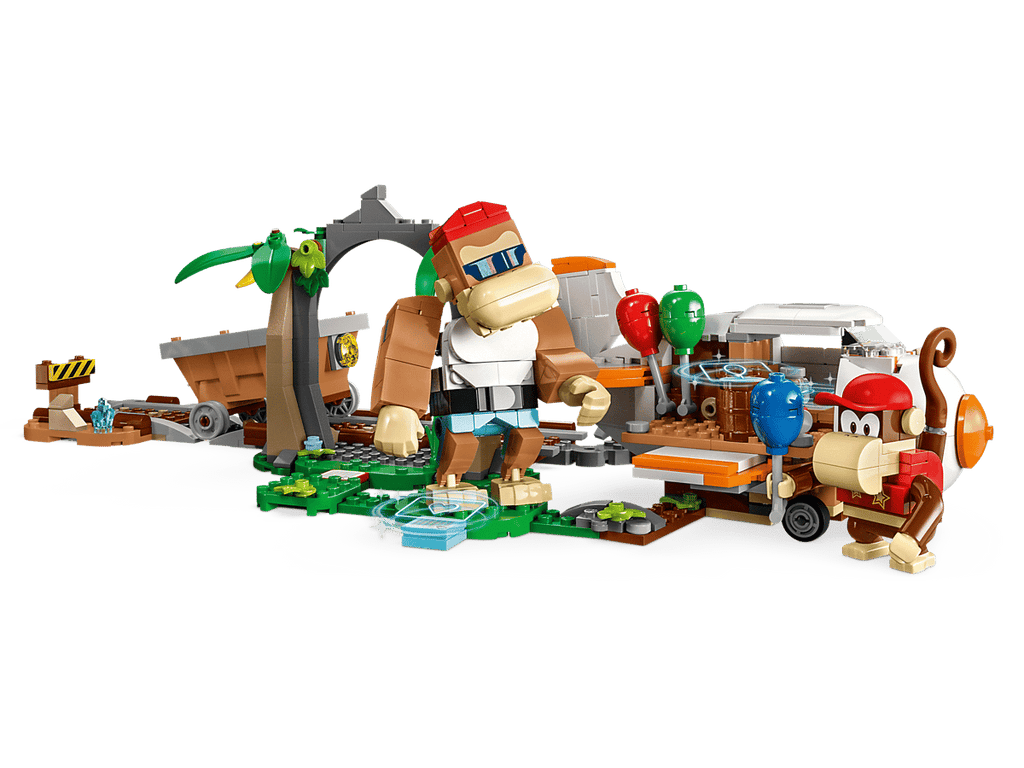 LEGO Super Mario Uitbreidingsset: Diddy Kongs mijnwagenrit - 71425