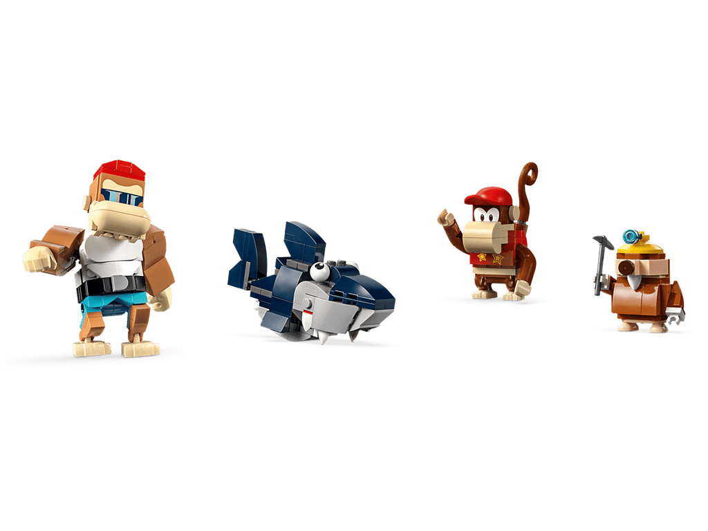 LEGO Super Mario Uitbreidingsset: Diddy Kongs mijnwagenrit - 71425