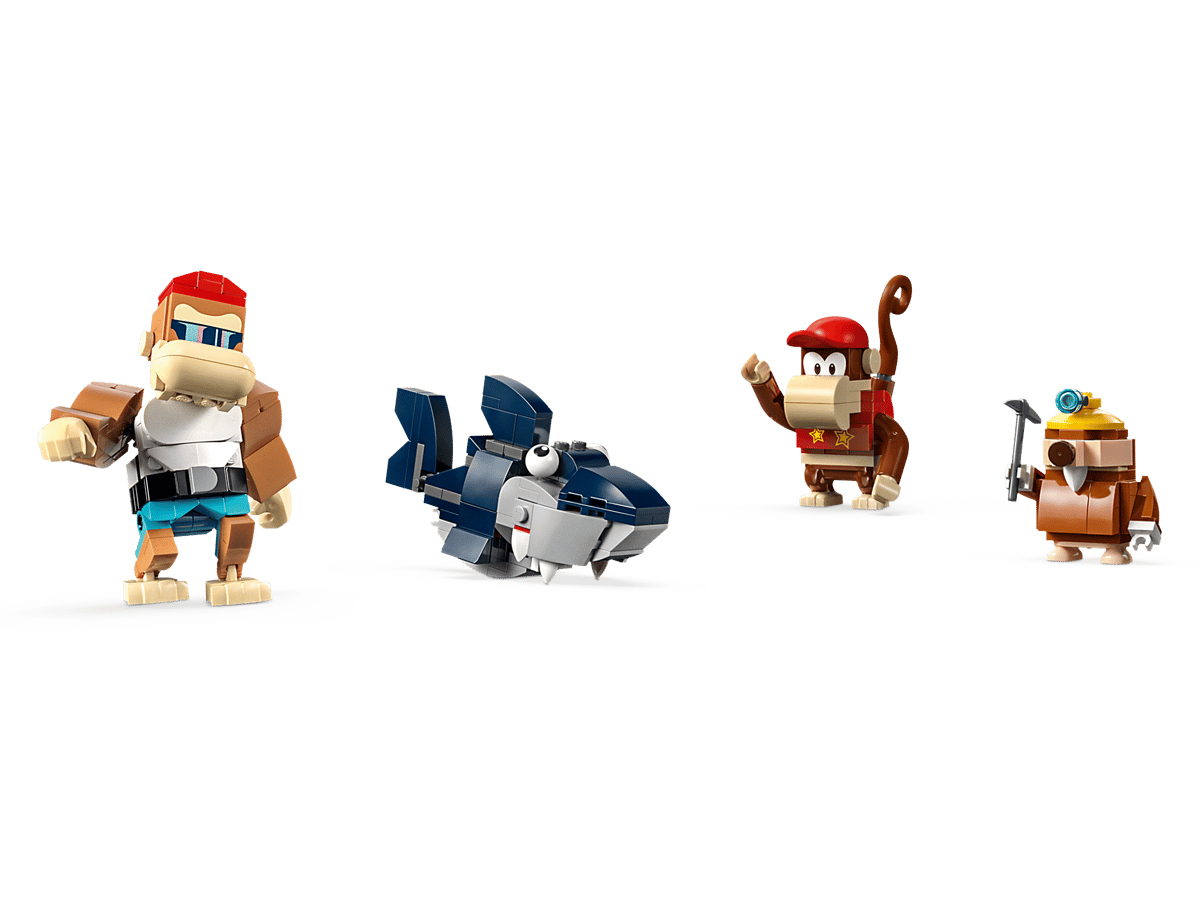 LEGO Super Mario Uitbreidingsset: Diddy Kongs mijnwagenrit - 71425