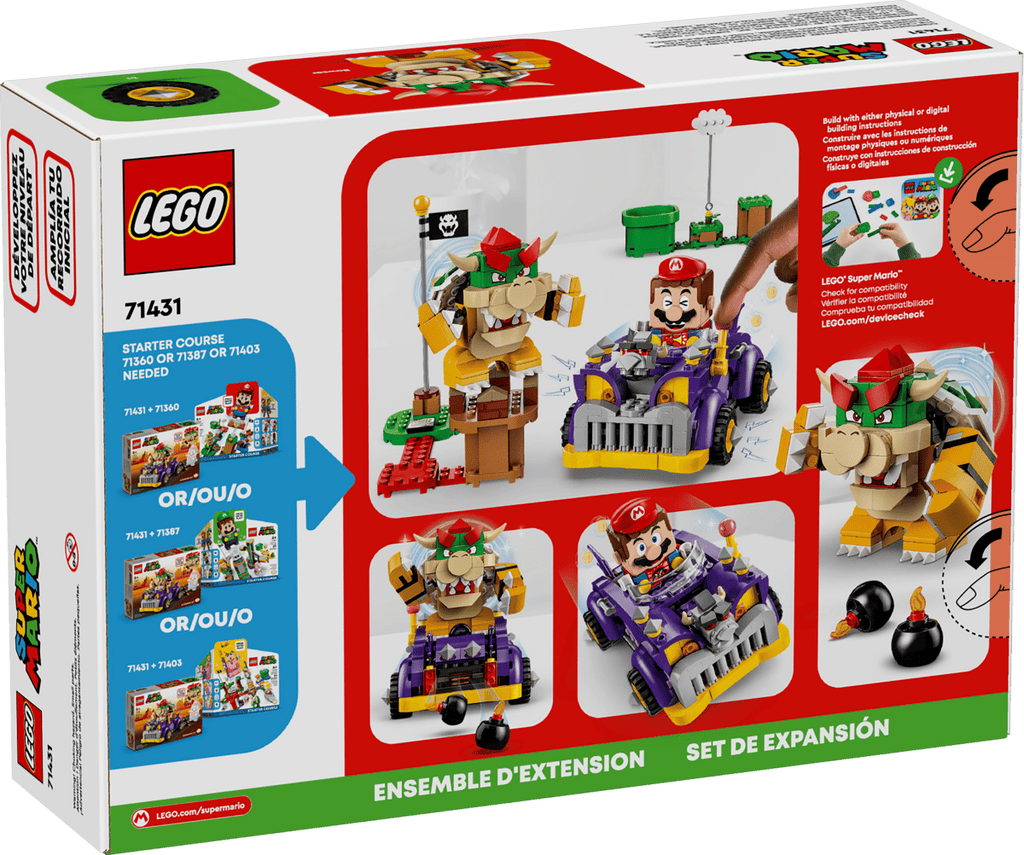 LEGO Super Mario Uitbreidingsset: Bowsers Bolide - 71431