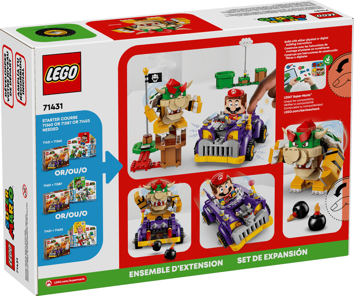 LEGO Super Mario Uitbreidingsset: Bowsers Bolide - 71431