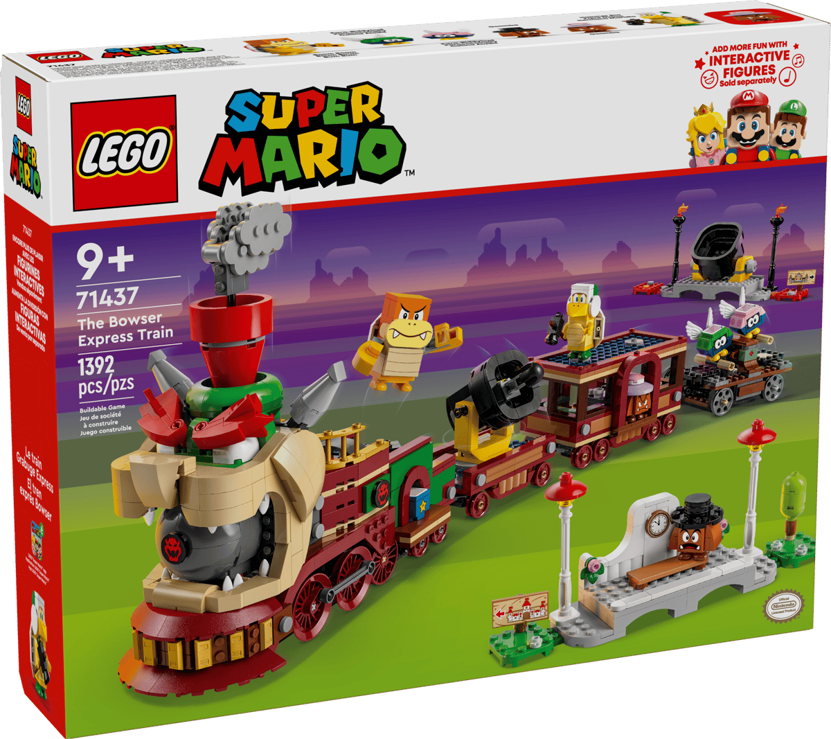 LEGO Super Mario De Bowser Exprestrein - 71437