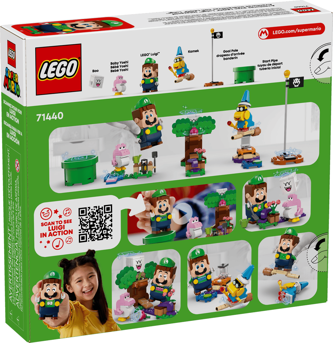 LEGO Super Mario Avonturen met interactieve LEGO Luigi - 71440