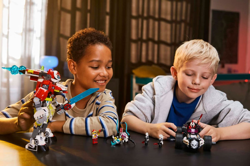 LEGO DREAMZzz Coopers tijgermecha en Zero's hot rod auto - 71497