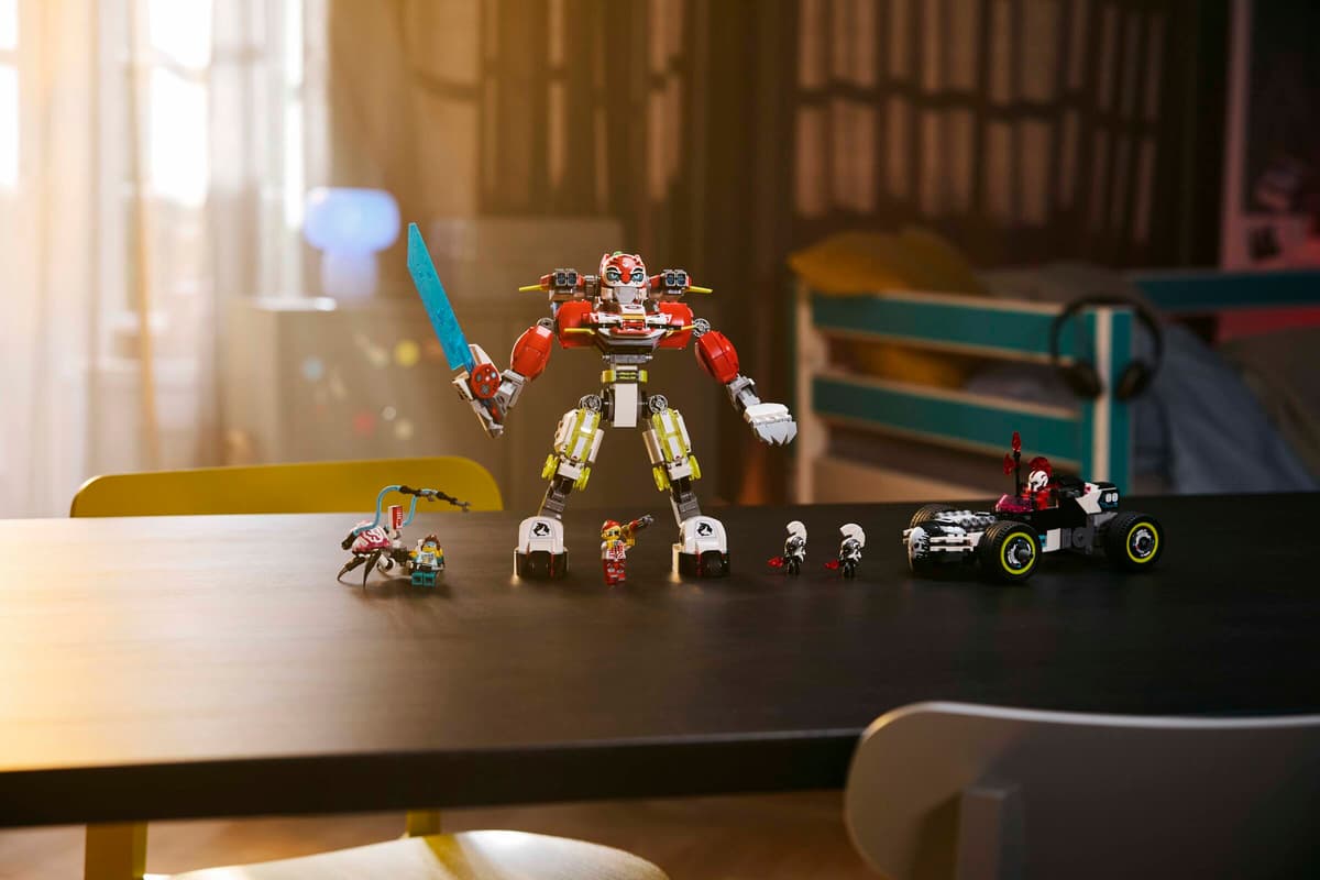 LEGO DREAMZzz Coopers tijgermecha en Zero's hot rod auto - 71497