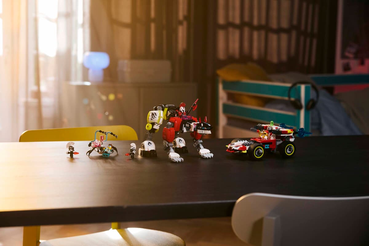 LEGO DREAMZzz Coopers tijgermecha en Zero's hot rod auto - 71497