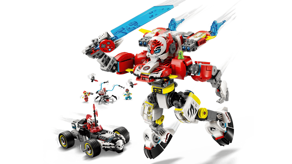LEGO DREAMZzz Coopers tijgermecha en Zero's hot rod auto - 71497