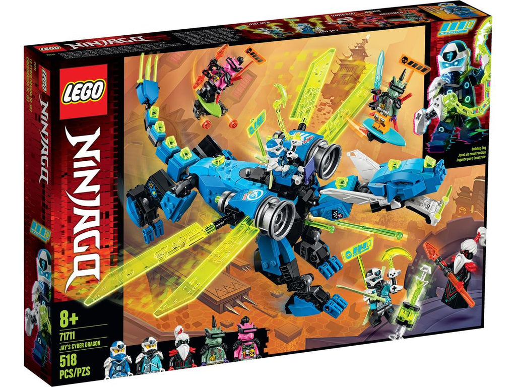 LEGO Ninjago Jay's cyberdraak - 71711