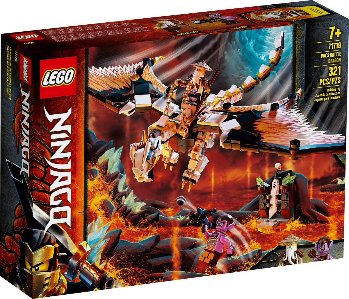 LEGO Ninjago Wu's gevechtsdraak - 71718