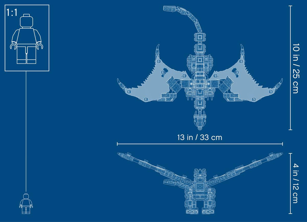 LEGO Ninjago Wu's gevechtsdraak - 71718