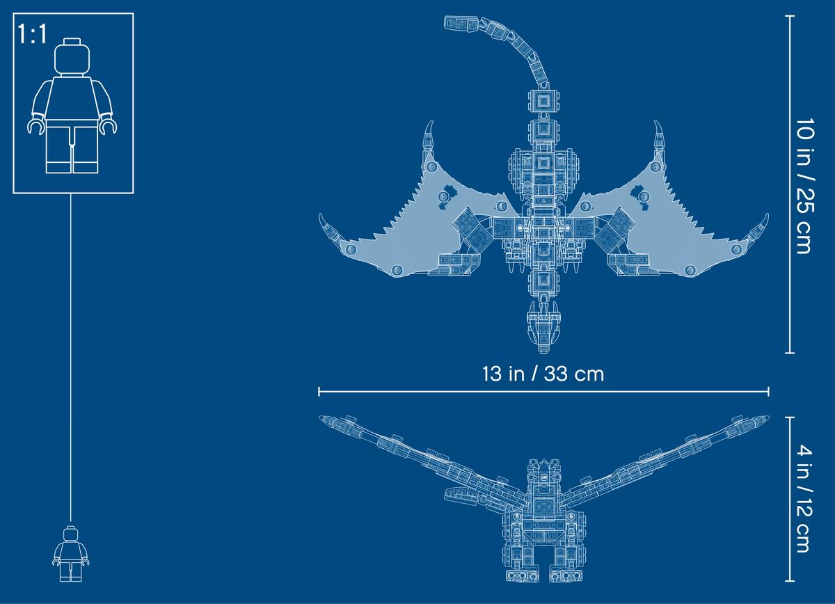 LEGO Ninjago Wu's gevechtsdraak - 71718