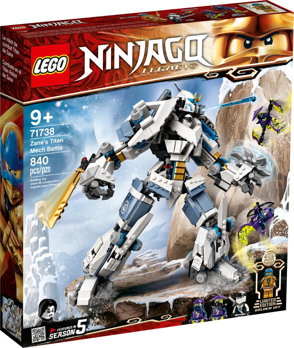 LEGO Ninjago Zane's Titanium Mecha Duel - 71738