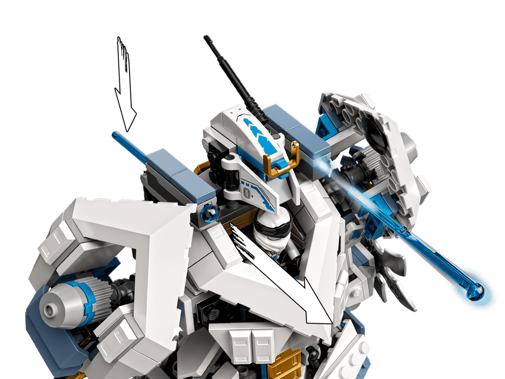 LEGO Ninjago Zane's Titanium Mecha Duel - 71738