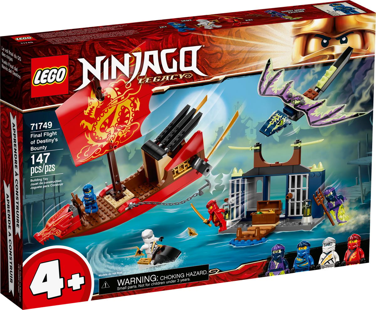 LEGO Ninjago Laatste tocht van Destiny's Bounty - 71749