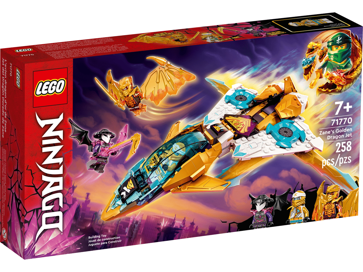 LEGO NINJAGO Zane's gouden drakenvliegtuig - 71770