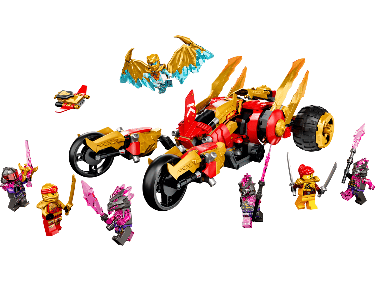 LEGO Ninjago Kai's gouden drakenvoertuig - 71773
