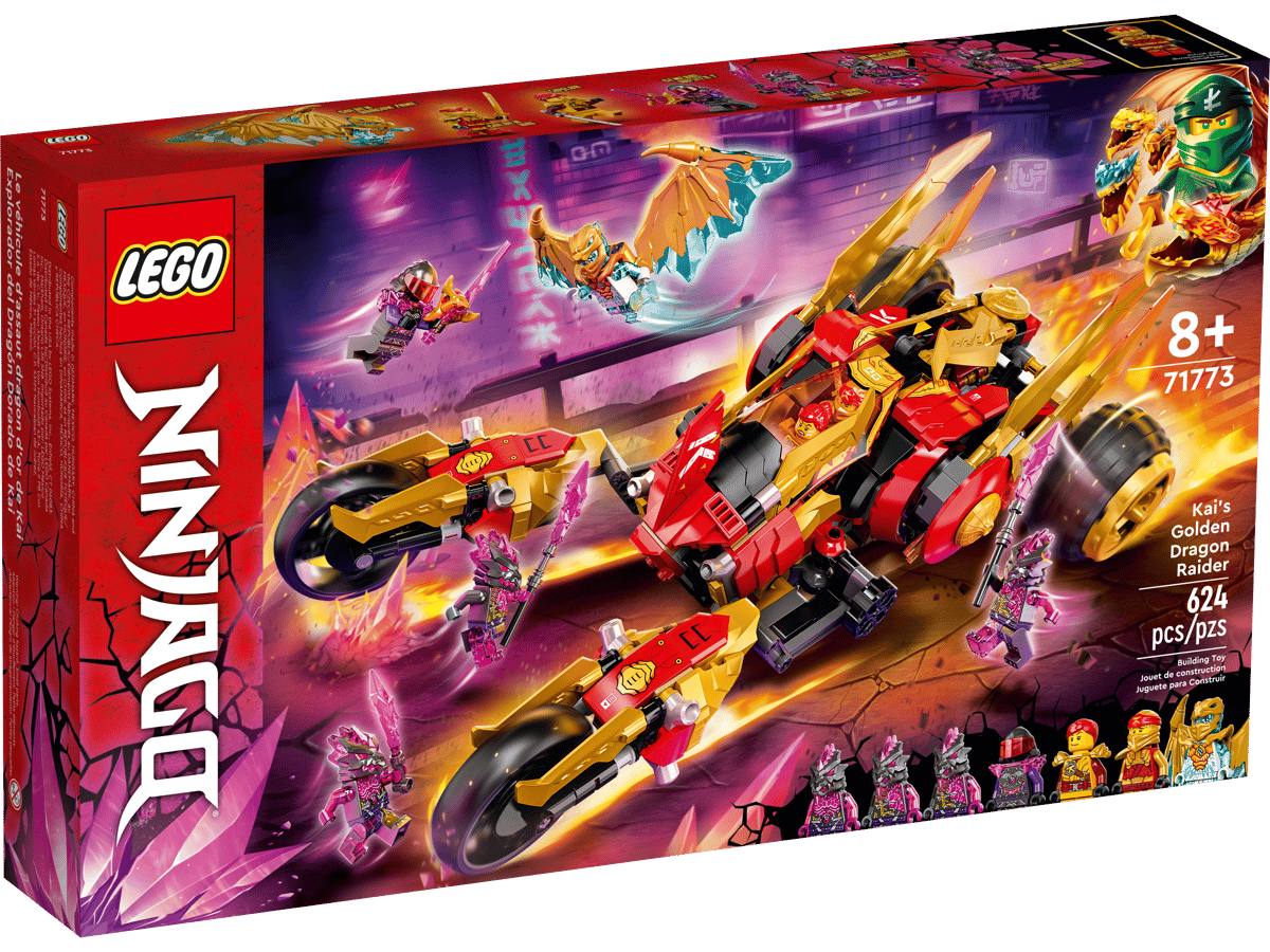 LEGO Ninjago Kai's gouden drakenvoertuig - 71773