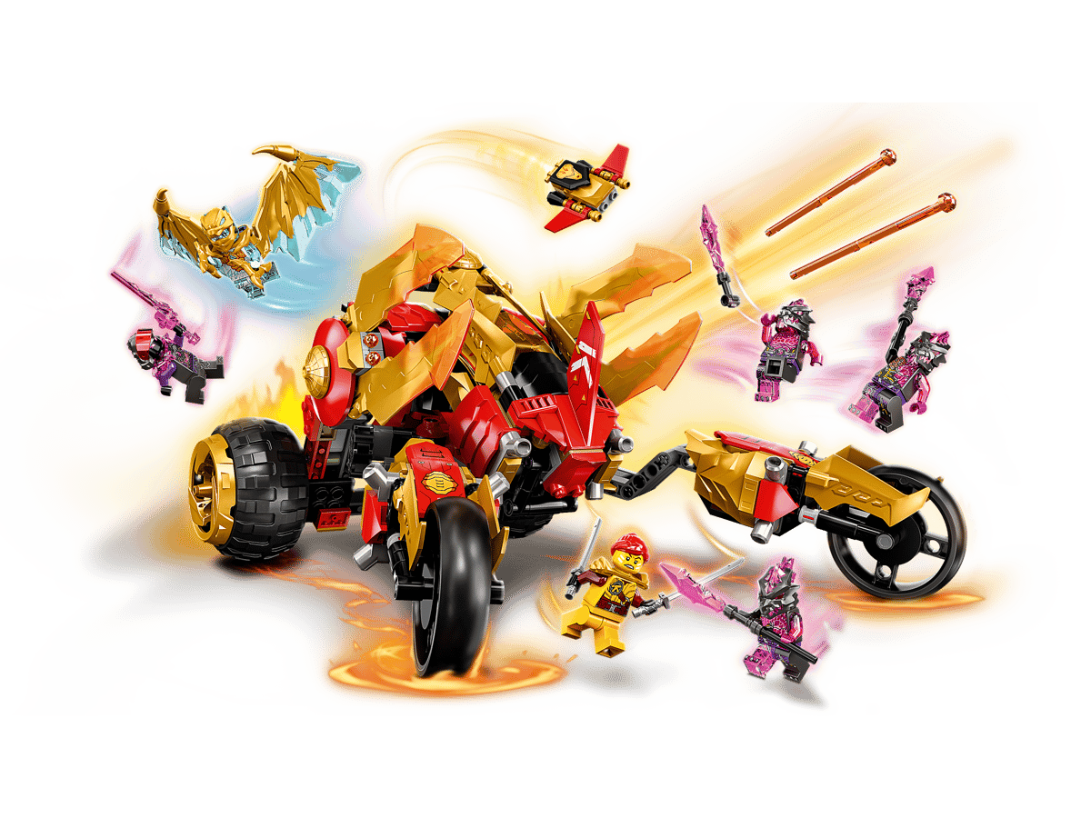 LEGO Ninjago Kai's gouden drakenvoertuig - 71773