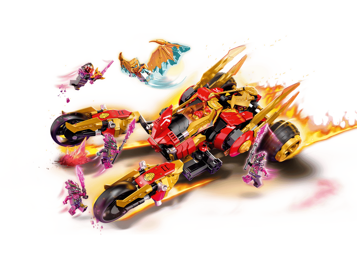 LEGO Ninjago Kai's gouden drakenvoertuig - 71773