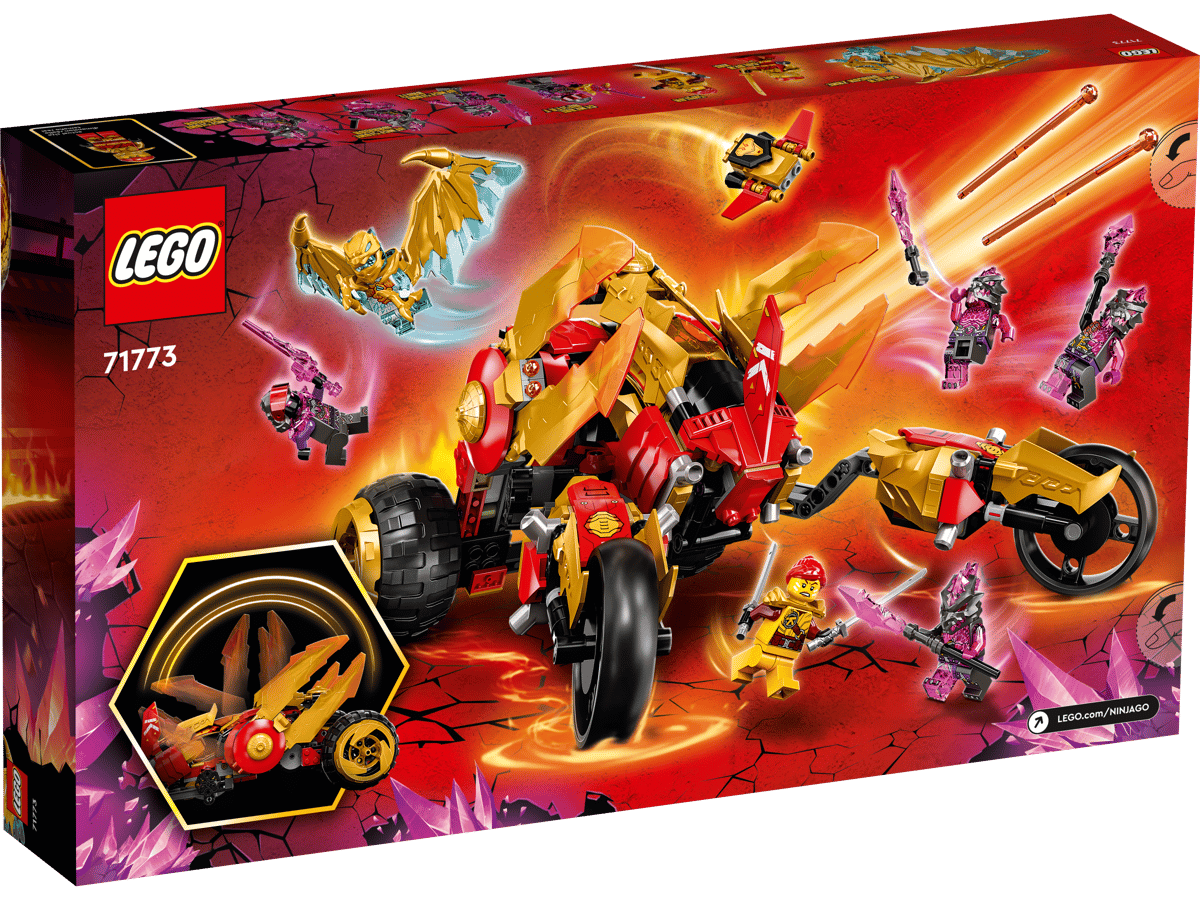 LEGO Ninjago Kai's gouden drakenvoertuig - 71773