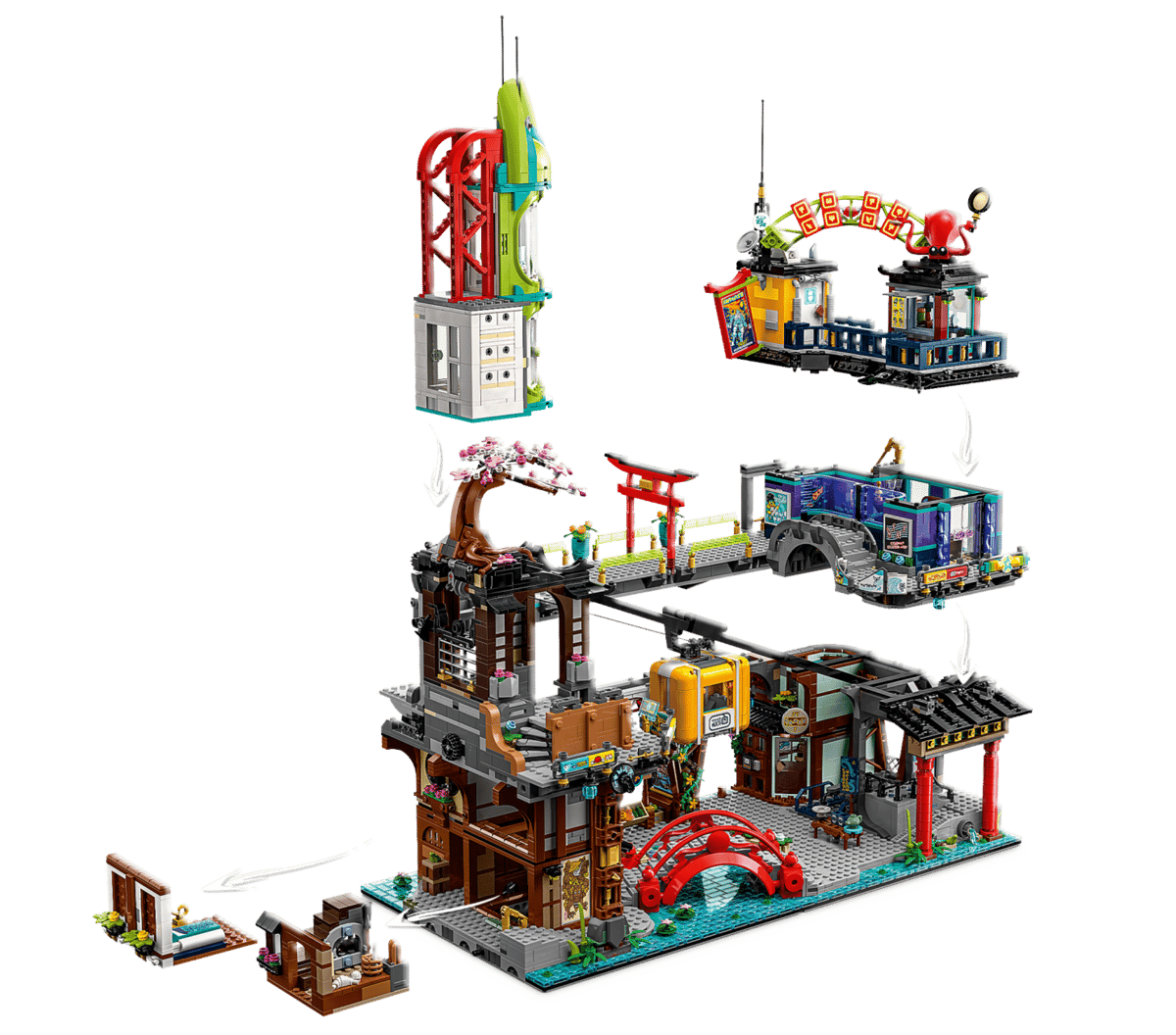 LEGO NINJAGO City Markets - 71799