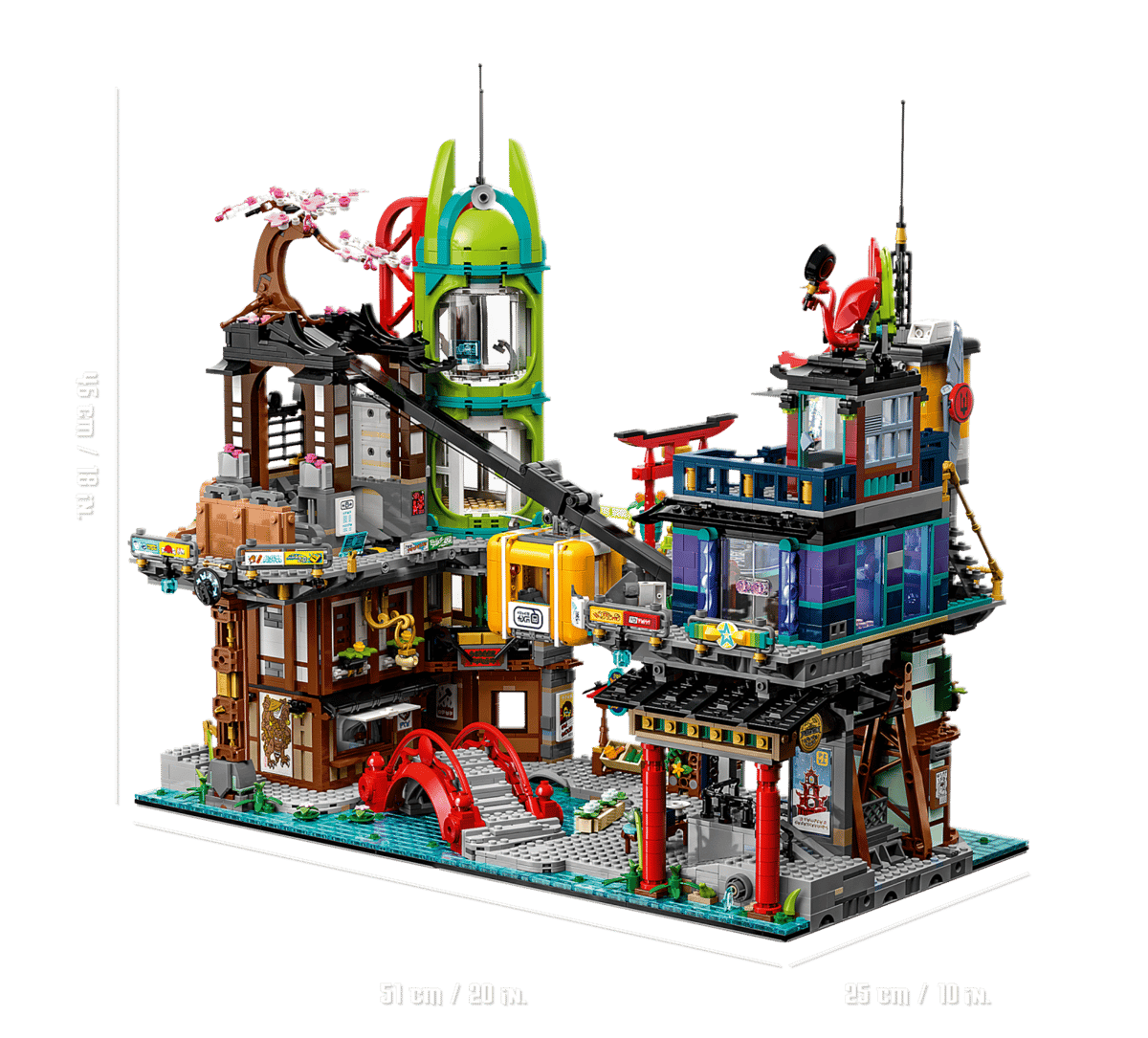 LEGO NINJAGO City Markets - 71799