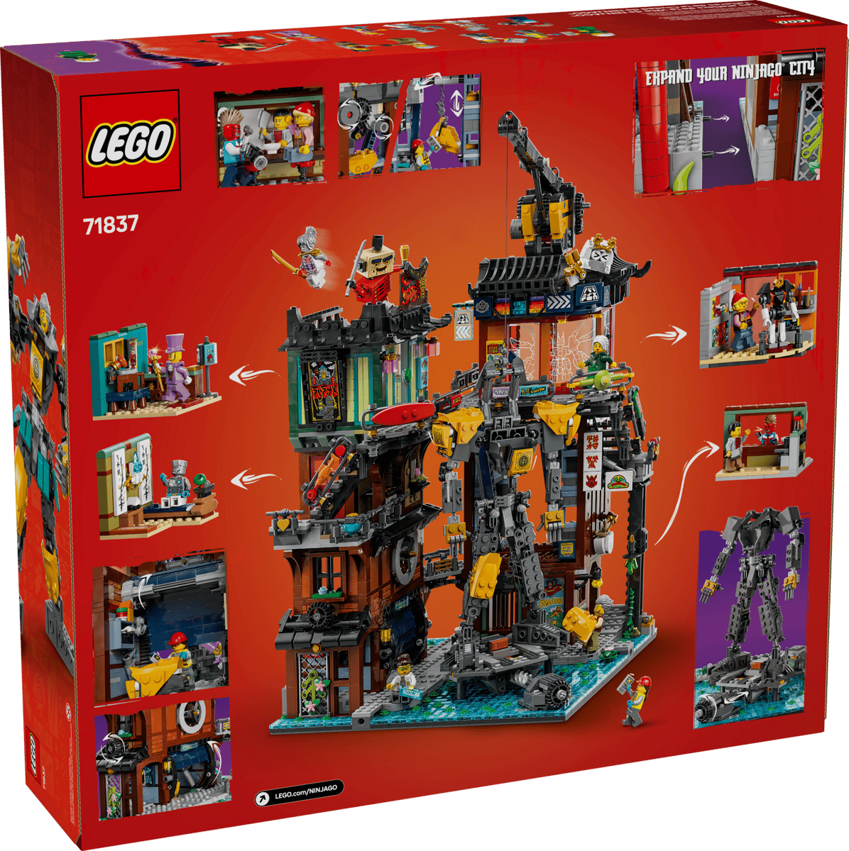 LEGO Ninjago City werkplaatsen - 71837